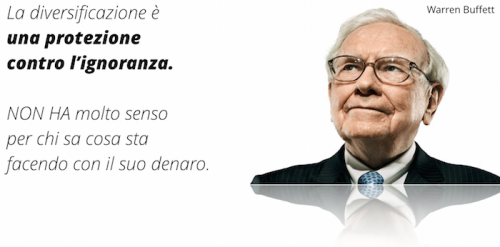 come diversificare gli investimenti secondo Warren Buffett